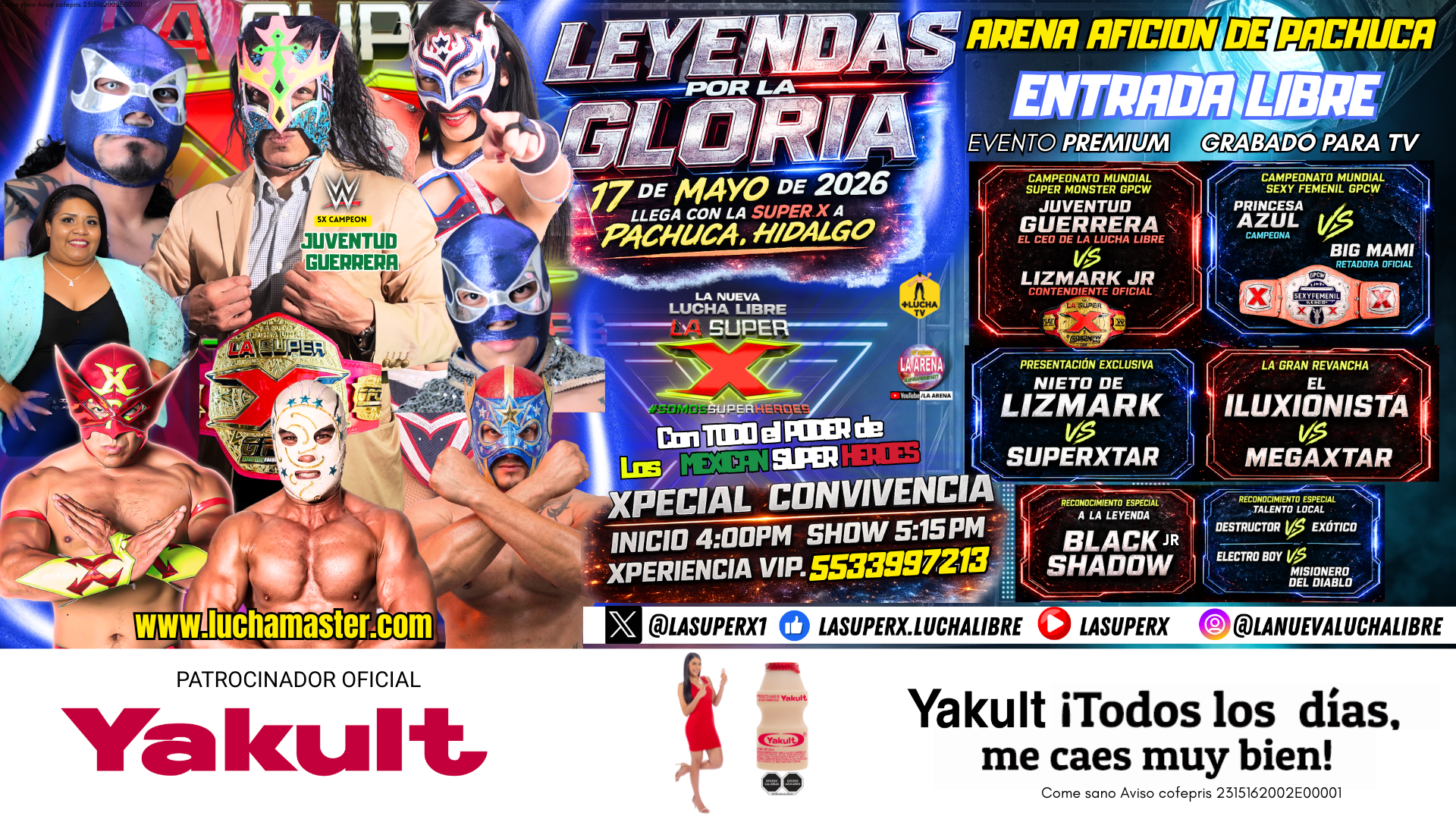 FOTO XPERIENCIA VIP -Arriba del Ring