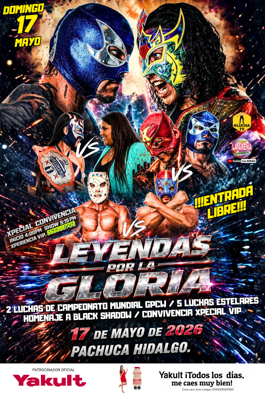 Primera fila Paquete VIP + Kit Yakult + Foto VIP Arriba del ring-PRECIO EXCLUSIVA PRE-VENTA